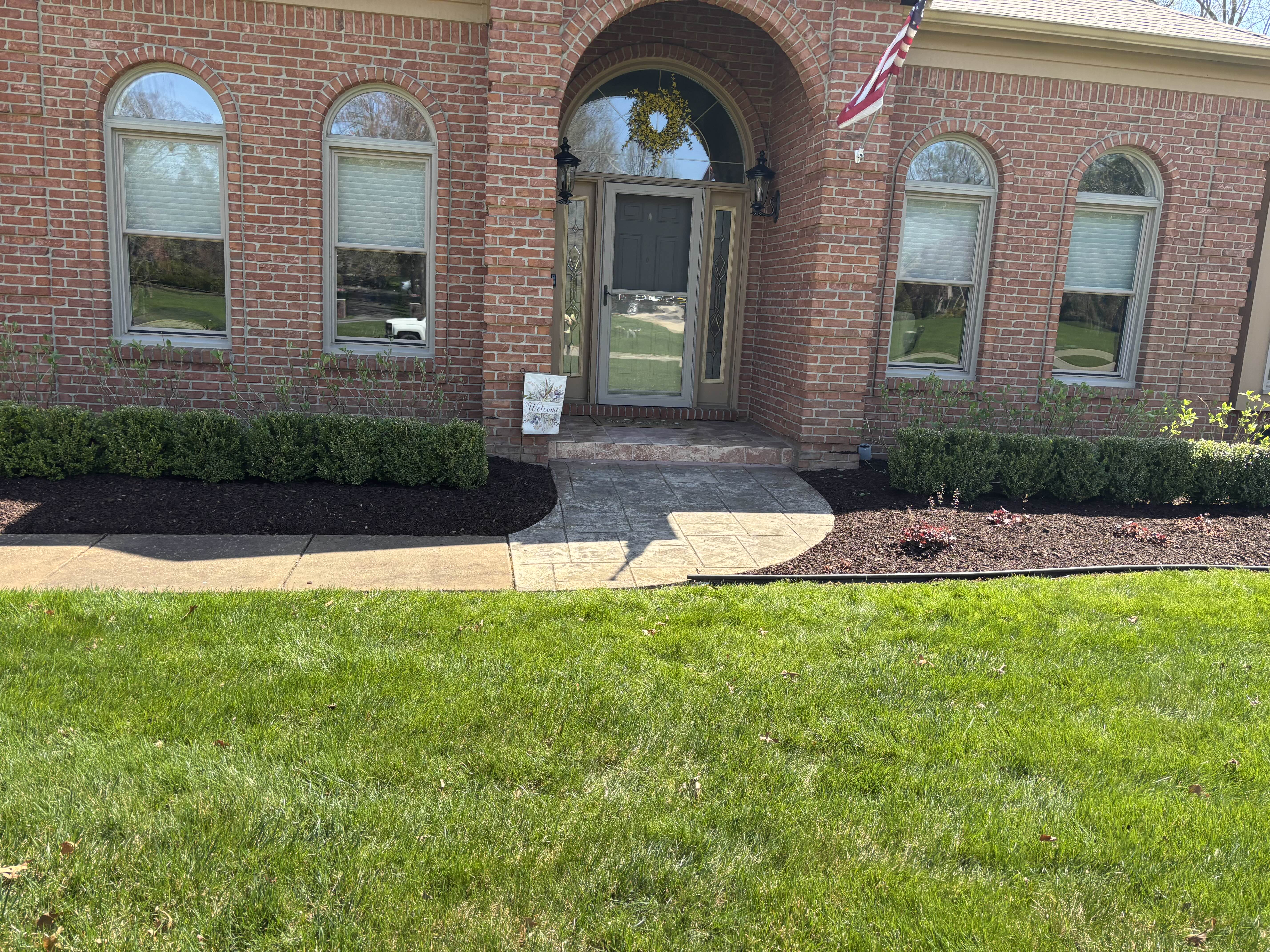 Precision edging and trimming results